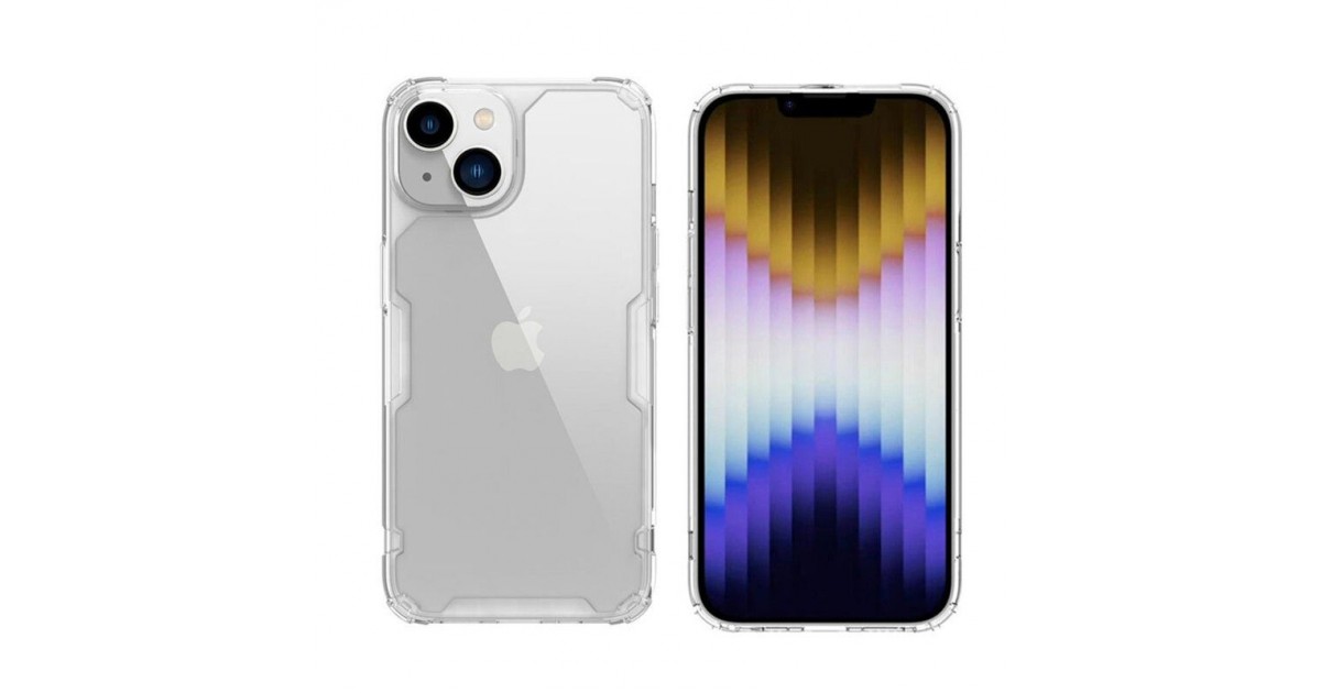 Husa pentru iPhone 14 - Nillkin Nature TPU Pro Case - Transparent