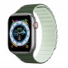 Curea pentru Apple Watch 1/2/3/4/5/6/7/8/SE/SE 2 (38/40/41mm) - Dux Ducis LD Series - Green