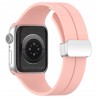 Curea pentru Apple Watch 1/2/3/4/5/6/7/8/SE/SE 2/Ultra (42/44/45/49mm) - Techsuit Watchband (W011) - Pink