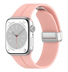 Curea pentru Apple Watch 1/2/3/4/5/6/7/8/SE/SE 2/Ultra (42/44/45/49mm) - Techsuit Watchband (W011) - Pink