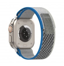 Curea pentru Apple Watch 1/2/3/4/5/6/7/8/SE/SE 2/Ultra (42/44/45/49mm) - Techsuit Watchband (W031) - Light Pink