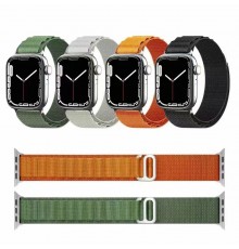 Curea pentru Apple Watch 1/2/3/4/5/6/7/8/SE/SE 2 (38/40/41mm) - Techsuit Watchband (W037) - Star White