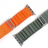 Curea pentru Apple Watch 1/2/3/4/5/6/7/8/SE/SE 2/Ultra (42/44/45/49mm) - Techsuit Watchband (W037) - Army Green