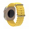 Curea pentru Apple Watch 1/2/3/4/5/6/7/8/SE/SE 2/Ultra (42/44/45/49mm) - Techsuit Watchband (W038) - Yellow