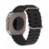 Curea pentru Apple Watch 1/2/3/4/5/6/7/8/SE/SE 2/Ultra (42/44/45/49mm) - Techsuit Watchband (W038) - Black