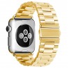 Curea pentru Apple Watch 1/2/3/4/5/6/7/8/SE/SE 2 (38/40/41mm) - Techsuit Watchband (W036) - Gold