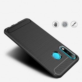 Husa Tpu Carbon pentru Huawei P30 Lite, Neagra