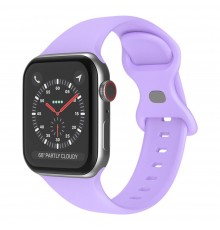 Curea pentru Apple Watch 1/2/3/4/5/6/7/8/SE/SE 2 (38/40/41mm) - Techsuit Watchband (W031) - Dark Purple