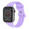 Curea pentru Apple Watch 1/2/3/4/5/6/7/8/SE/SE 2 (38/40/41mm) - Techsuit Watchband (W031) - Purple