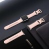 Curea pentru Apple Watch 1/2/3/4/5/6/7/8/SE/SE 2/Ultra (42/44/45/49mm) - Techsuit Watchband (W031) - Light Pink