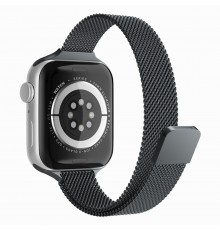 Curea pentru Apple Watch 1/2/3/4/5/6/7/8/SE/SE 2/Ultra (42/44/45/49mm) - Spigen Modern Fit - Black