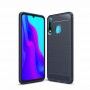 Husa Tpu Carbon pentru Huawei P30 Lite, Midnight Blue