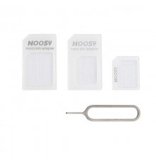 Adaptor pentru SIM, Nano, Micro - Techsuit Unlimited Innovation - White