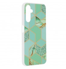 Husa pentruSamsung Galaxy A14 4G / A14 5G - Techsuit Marble Series - Verde Hex