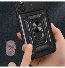 Husa pentru Samsung Galaxy S23 - Techsuit CamShield Series - Negru