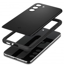 Husa pentru Samsung Galaxy S23 - Spigen Thin Fit - Negru