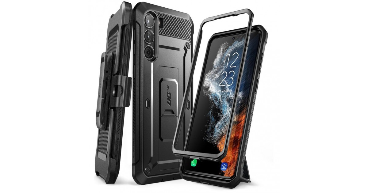 Husa pentru Samsung Galaxy S23 - Supcase Unicorn Beetle Pro - Negru