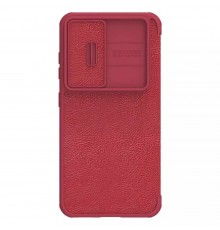 Husa pentru Samsung Galaxy S23 - Nillkin QIN Leather Pro Case - Rosu