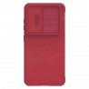 Husa pentru Samsung Galaxy S23 - Nillkin QIN Leather Pro Case - Rosu