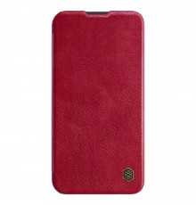 Husa pentru Samsung Galaxy S23 - Nillkin QIN Leather Pro Case - Rosu