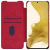 Husa pentru Samsung Galaxy S23 - Nillkin QIN Leather Pro Case - Rosu