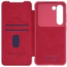 Husa pentru Samsung Galaxy S23 - Nillkin QIN Leather Pro Case - Rosu