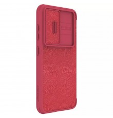 Husa pentru Samsung Galaxy S23 - Nillkin QIN Leather Pro Case - Rosu