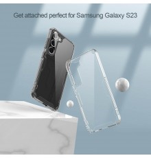 Husa pentru Samsung Galaxy S23 - Nillkin Nature TPU Pro Case - Transparent