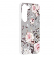 Husa pentru Samsung Galaxy S23 - Techsuit Marble Series - Bloom of Ruth Gray