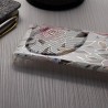 Husa pentru Samsung Galaxy S23 - Techsuit Marble Series - Chloe Alb