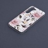 Husa pentru Samsung Galaxy S23 - Techsuit Marble Series - Chloe Alb