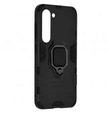 Husa pentru Samsung Galaxy S23 - Armor Ring Hybrid - Negru