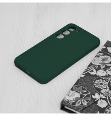 Husa pentru Samsung Galaxy S23 - Techsuit Soft Edge Silicone - Verde inchis