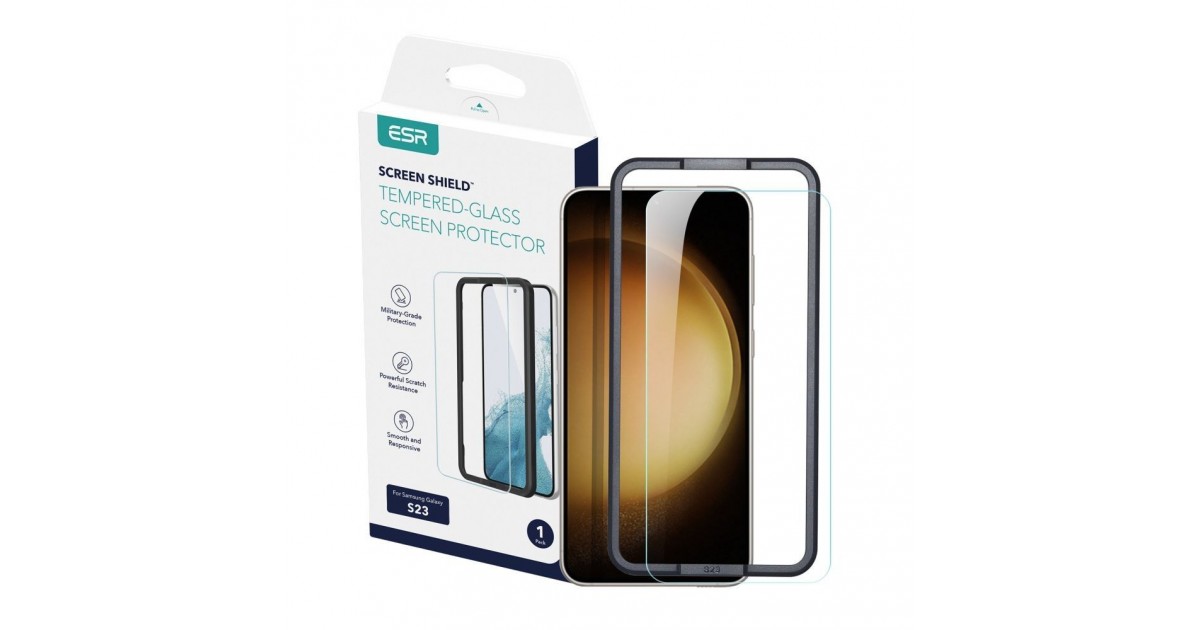 Folie pentru Samsung Galaxy S23 - ESR Screen Shield - Clear