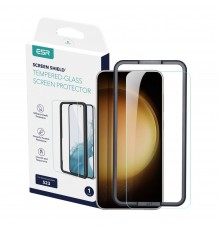 Folie Camera pentru Samsung Galaxy S23 - Techsuit Full Camera Glass - Negru