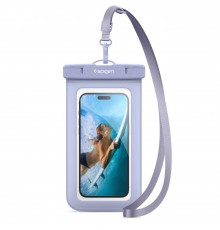 Husa universala pentru telefon (set 2 bucati) - Spigen Waterproof Case A601 - Aqua Blue