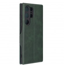 Husa pentru Samsung Galaxy S23 Ultra Techsuit Safe Wallet Plus, Verde