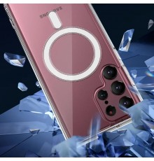Husa pentru Samsung Galaxy S23 Ultra - Techsuit MagSafe Pro - Nude Roz
