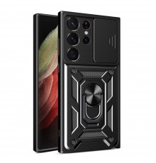 Husa pentru Samsung Galaxy S23 Ultra - Techsuit CamShield Series - Neagra