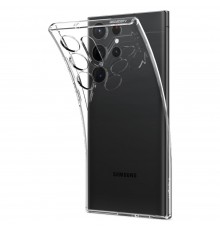 Husa pentru Samsung Galaxy S23 Ultra - Spigen Liquid Crystal - Clear