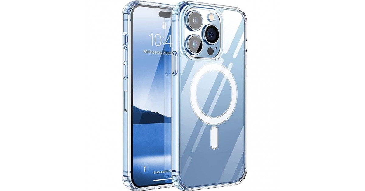 Husa pentru iPhone 15 Pro Max - Techsuit MagSafe Pro - Transparent