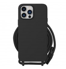 Husa pentru iPhone 15 Plus - Techsuit Carbon Silicone - Neagra