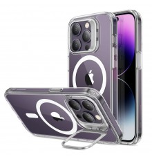 Husa pentru iPhone 14 Pro Max - ESR Air Shield Boost Kickstand - Translucent Neagra