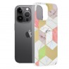 Husa pentru iPhone 14 Pro Max - Techsuit Marble Series - Mov Hex