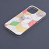 Husa pentru iPhone 14 Pro Max - Techsuit Marble Series - Mov Hex