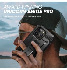 Husa pentru iPhone 14 Pro Max - Supcase Unicorn Beetle Pro - Neagra