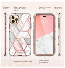 Husa pentru iPhone 14 Pro Max - I-Blason Cosmo - Marble