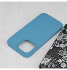 Husa pentru iPhone 14 Pro Max - Techsuit Soft Edge Silicone - Denim Albastra