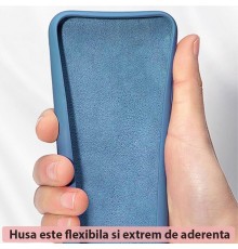 Husa pentru iPhone 14 Pro Max - Techsuit Soft Edge Silicone - Denim Albastra