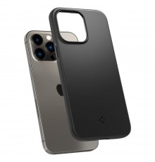 Husa pentru iPhone 14 Pro Max - Spigen Thin Fit - Neagra